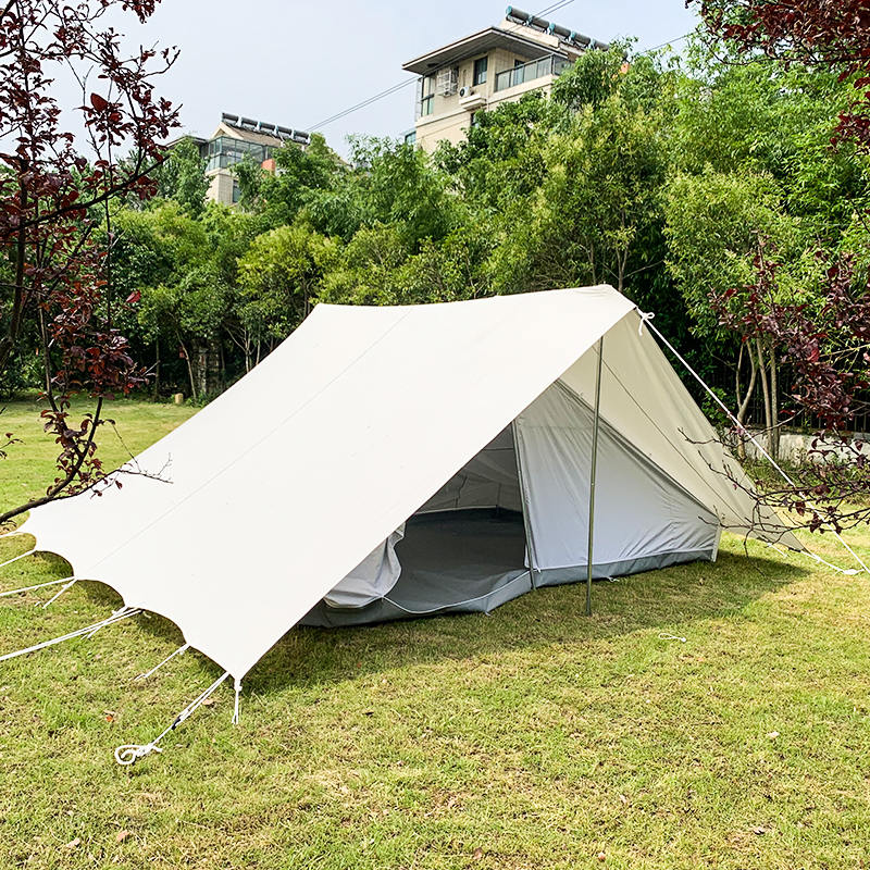 5.2×5.5m スカウト用キャンバステント 8人用