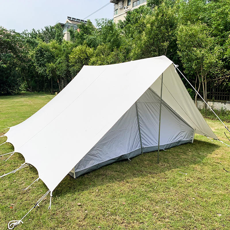 5.2×5.5m スカウト用キャンバステント 8人用