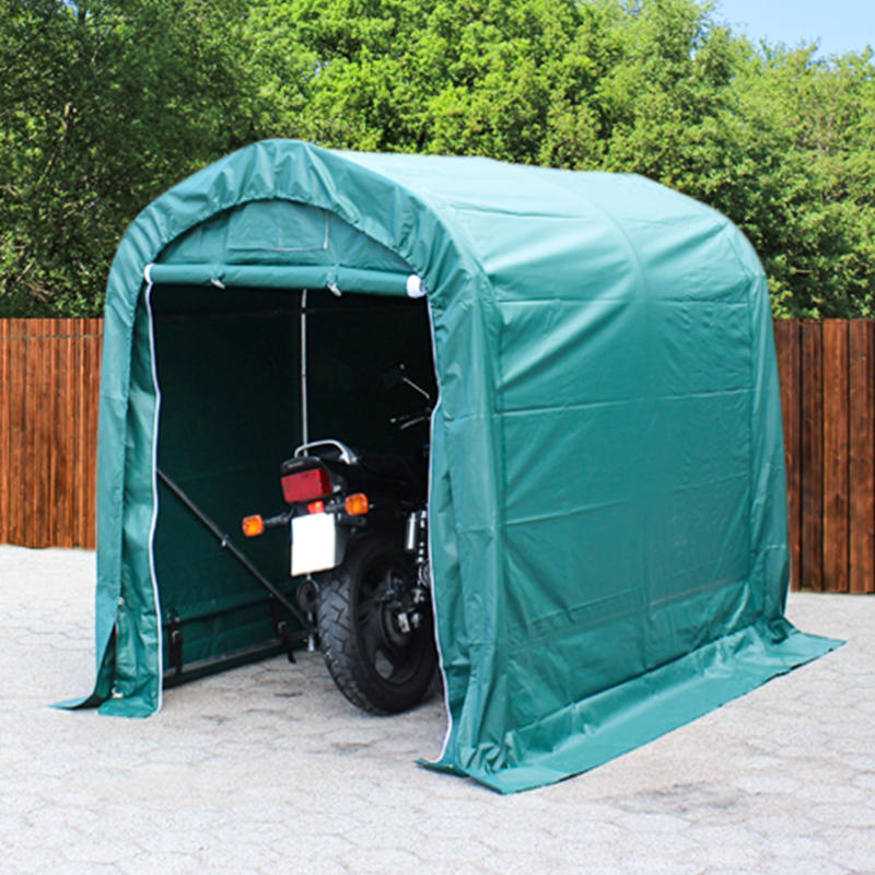 1.6×2.4m PVC製 ポータブルバイクガレージテント