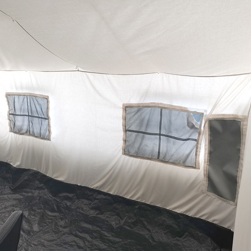 ICRC IFRC UNHCR Standard 5-Person Double Foldable All-Weatherファミリーテント