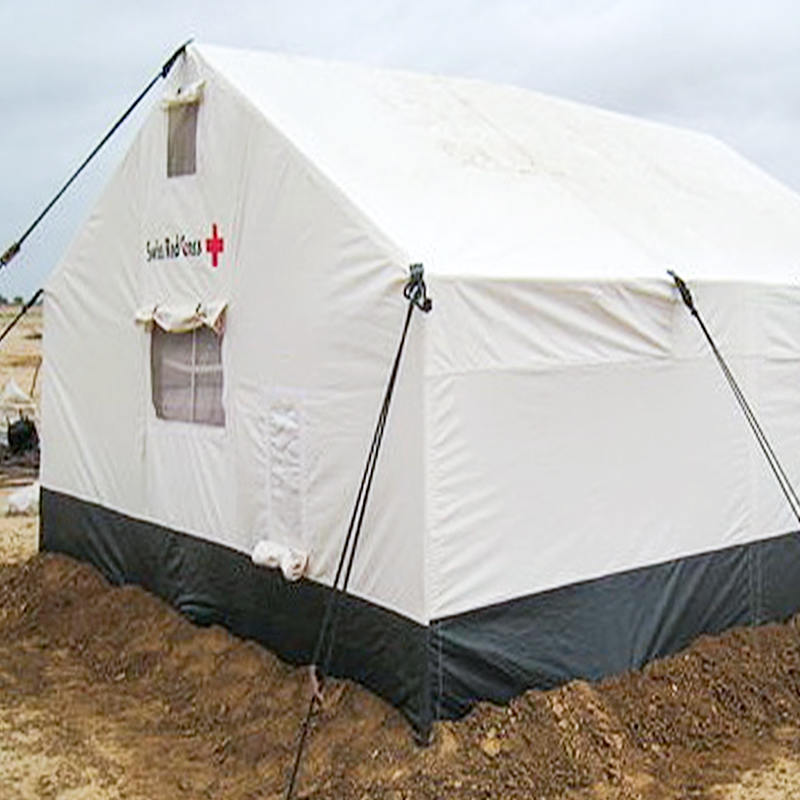 ICRC IFRC UNHCR Standard 5-Person Double Foldable All-Weatherファミリーテント