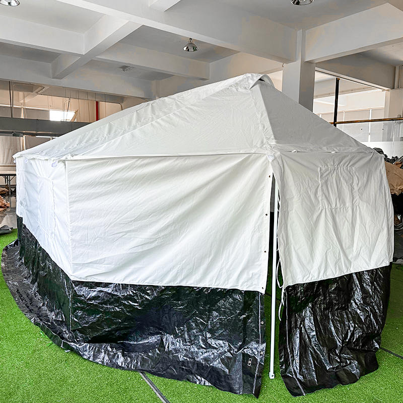 ICRC IFRC UNHCR Standard 5-Person Double Foldable All-Weatherファミリーテント