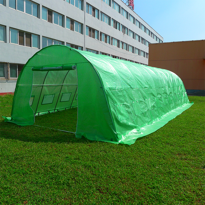 4×10×2.3m 大型 高耐久ポリトンネル温室