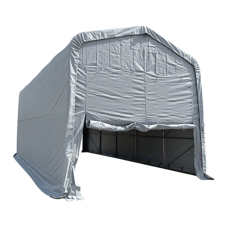 5×10m 軒高4m 屋外用 大型フレキシブル倉庫・ガレージテント