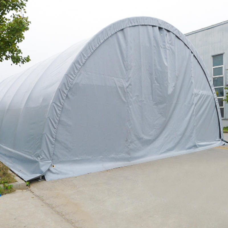 9×12m 軒高4.5m 丸屋根タイプ アーチ型倉庫テントホール