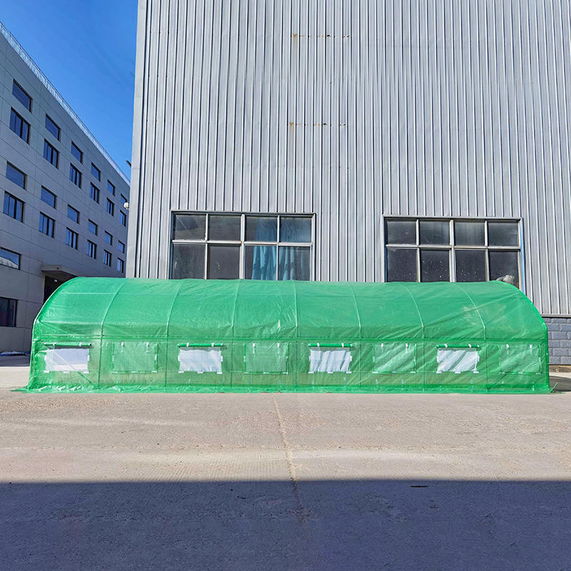 4×8×2m ラウンドトップ連棟ハウス フィルム温室トンネル