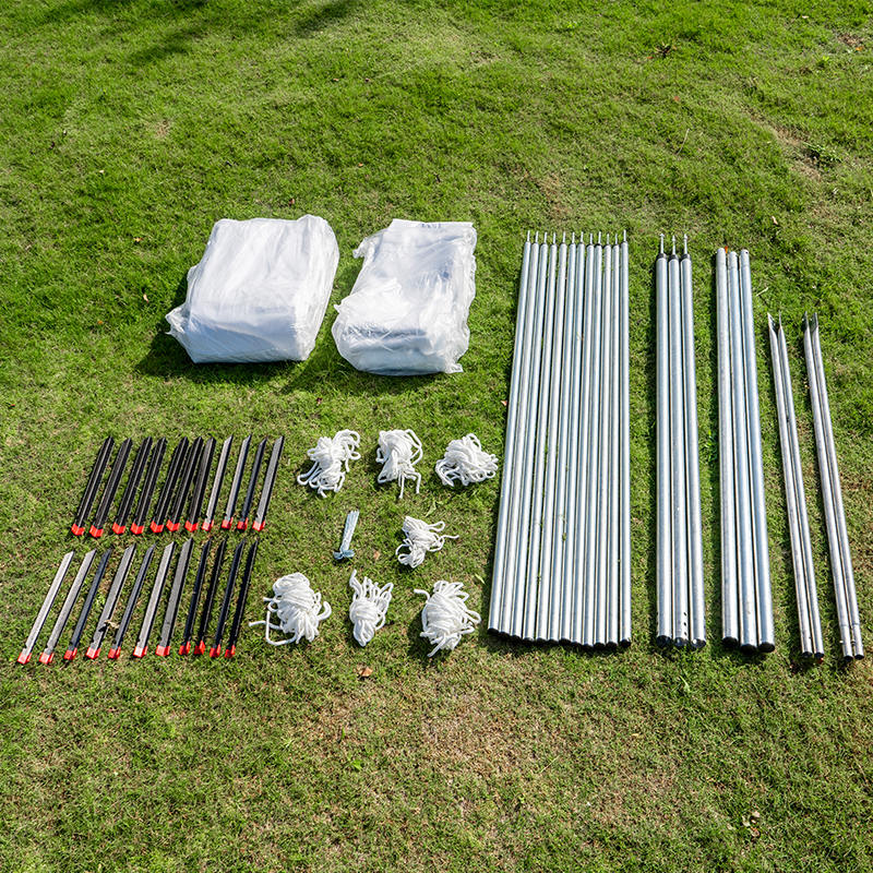 6×12m 屋外イベント用 PVC製 キャノピーポールテント（20×40フィート）