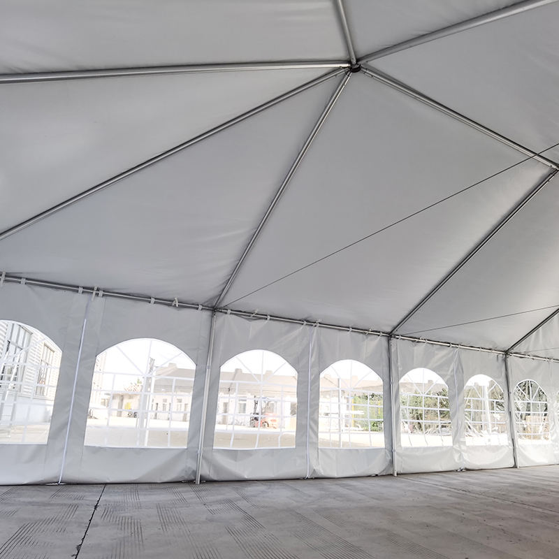 6×12m 単管アルミフレーム PVC製パーティーテント