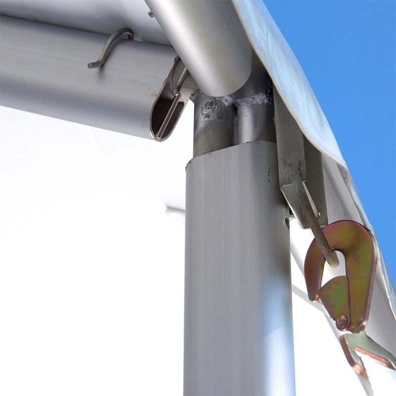 9×13.5m ダブルチューブ構造 アルミフレーム セクション式PVCパーティーマルキー