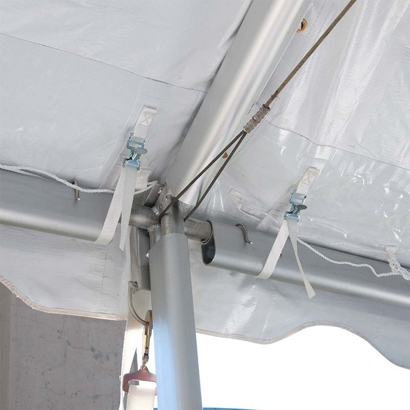 9×13.5m ダブルチューブ構造 アルミフレーム セクション式PVCパーティーマルキー