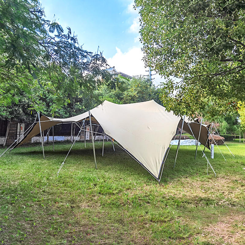 9×12m プレミアムフレックス ガーデンストレッチキャノピー