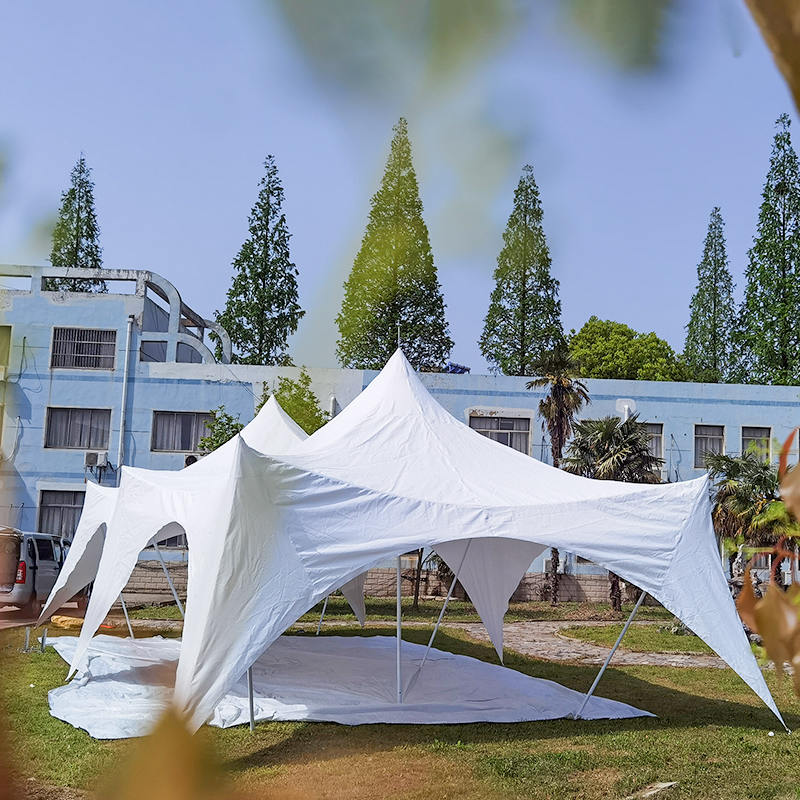 6.6×13.2m プレミアムフレックス PVC製 ストレッチマルキーテント