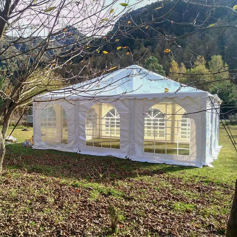 7×7m（軒高2.3m） 高耐久 パゴダガゼボ ポータブルパビリオンテント