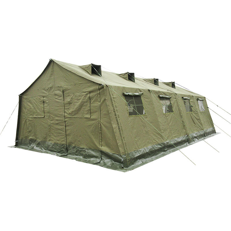 5.6×4m モジュール式 キャンバス軍用テント