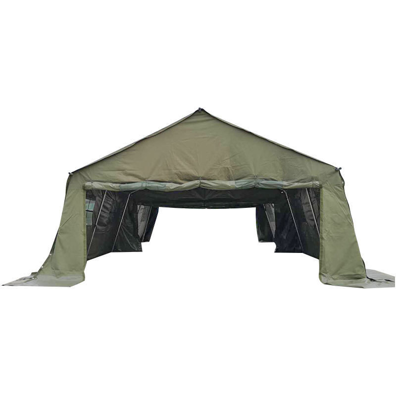 5.6×4m モジュール式 キャンバス軍用テント