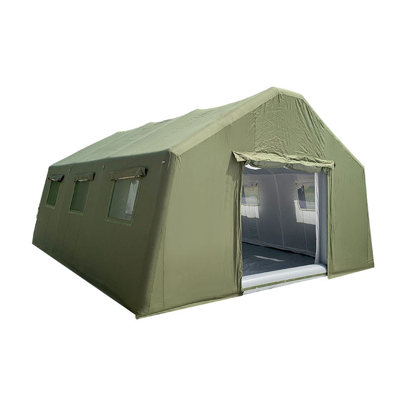 30m²の迅速な展開軍事コマンドインフレータブルテント