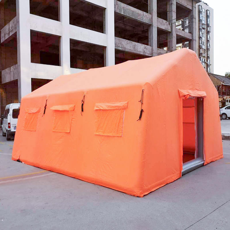 30m²の迅速な展開軍事コマンドインフレータブルテント