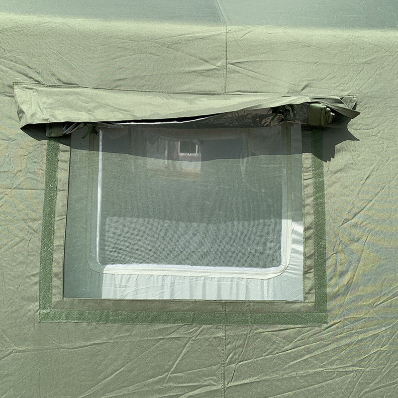30m²の迅速な展開軍事コマンドインフレータブルテント