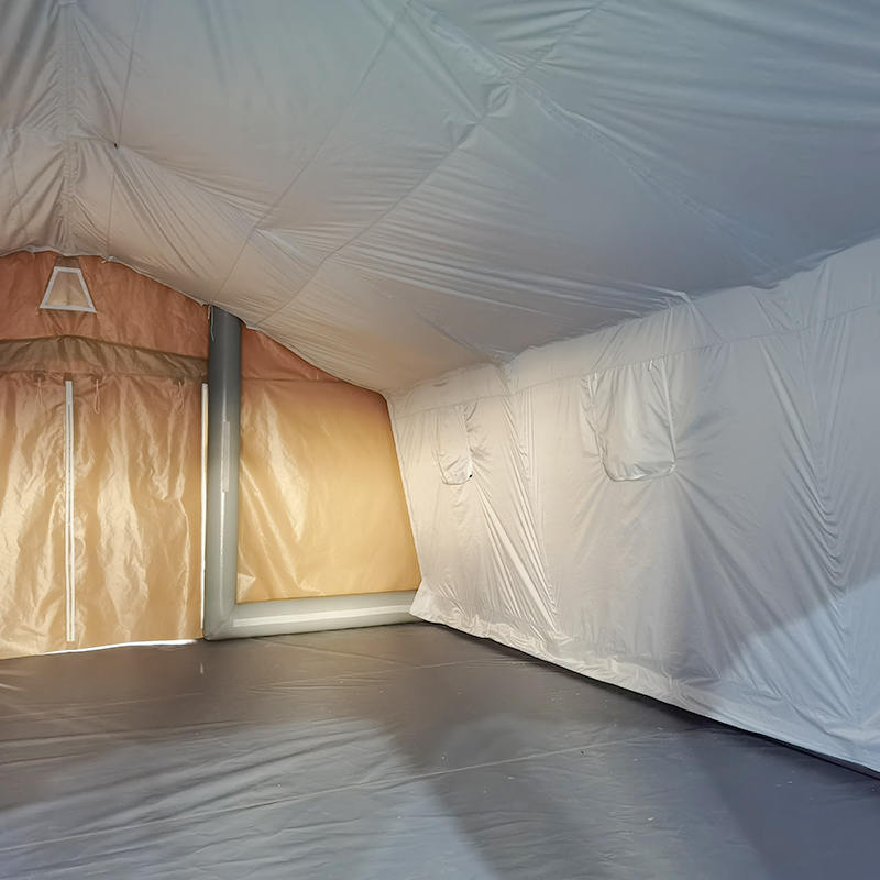 42m²の迅速な展開多目的インフレータブルテント